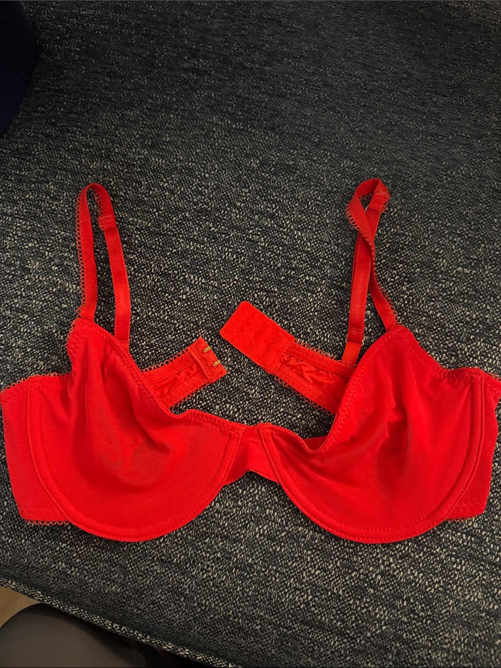 Red Underwire Bra